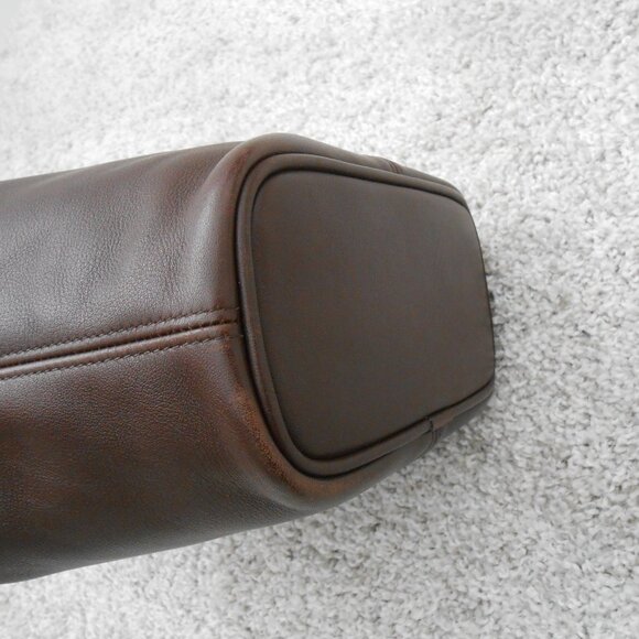 COACH Vintage Helen's Legacy Soft 100% Leather Choc Brown # 4148 - Picture 7 of 16